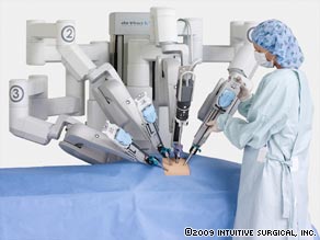 Da Vinci: хирургический робот, выполняющий сложные операции 