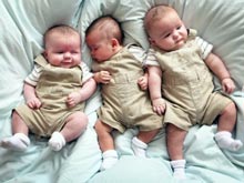 Уникальный случай: женщина зачала троих детей из разных яйцеклеток