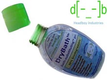DryBath - антисептический гель для душа, которому не нужна вода