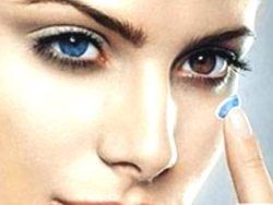 Ношение цветных контактных линз приводит к слепоте
