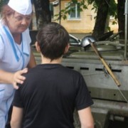 Оказание медицинской помощи населению в Крымске