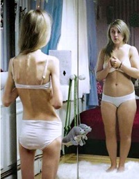 Нездоровые анорексией верно оценивают параметры чужого тела, но не своего
