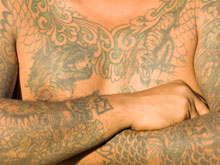 Татуировки повышают вероятность появления рака кожи