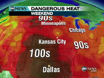 Количество погибших от жары в США достигло 64 человек