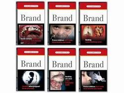 Логотипы на пачках сигарет заменят изображением больных десен
