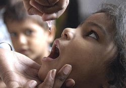 Полиомиелит отступает: в Пакистане побежден один из 3-х местных вирусов болезни
