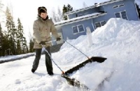 Уборка снега может увеличить риск сердечного приступа