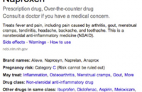 В поисковую выдачу Knowledge Graph добавлены главные данные по лекарствам