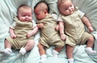 Уникальный случай: женщина зачала троих детей из разных яйцеклеток