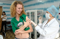 В Минске началась сезонная вакцинация против гриппа