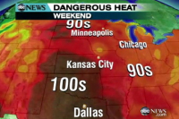 Количество погибших от жары в США достигло 64 человек