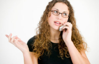 Разговоры по телефону спасают от женских болезней